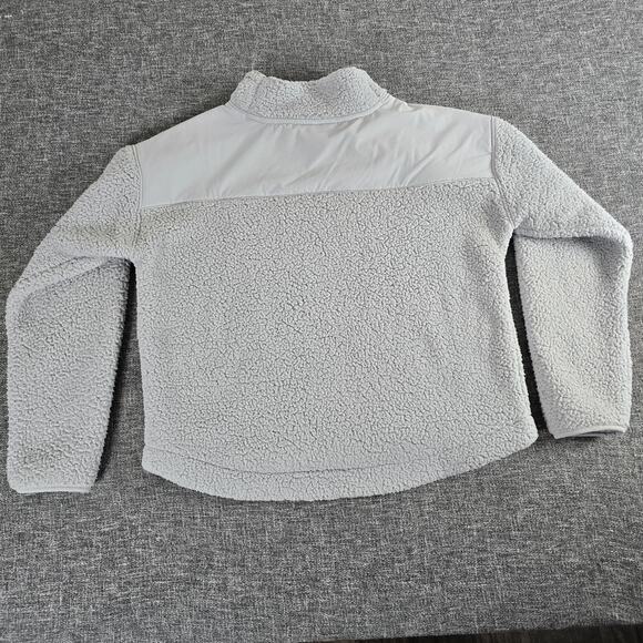 NWT Under Armour Women’s Mock Neck Sherpa Fleece Sweatshirt Size Large - Picture 2 of 7